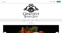 Desktop Screenshot of genevievebond.com